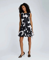Bubble Hem Mini Dress