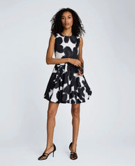 Bubble Hem Mini Dress