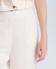 Pull On Wide Leg Linen Pant
