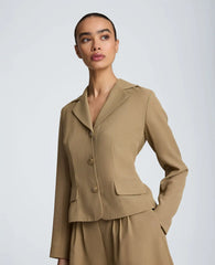 Notch Jacket with Flat Pockets