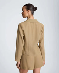 Notch Jacket with Flat Pockets