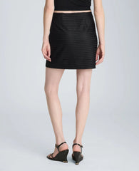 Pull On A-Line Mini Skirt