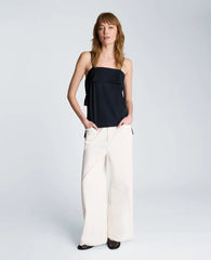 Foldover Cami with Tassels