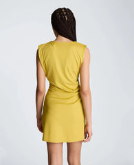 Drape Waist Mini Dress