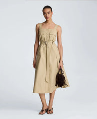 Cargo Midi Dress