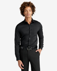 Slim Fit Sustainable Stretch Collar Solid Dress Shirt
