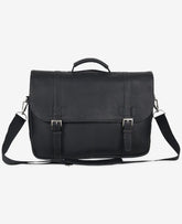 Colombian Leather Flapover Messenger Bag