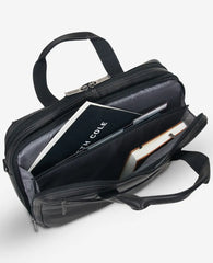 Colombian Leather Top Zip Messenger Bag