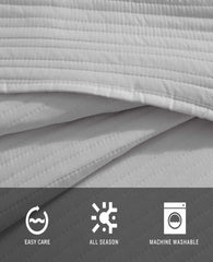 Washed Channel Quilt Set