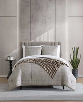 Holden Grid Comforter Set