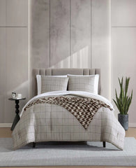 Holden Grid Comforter Set