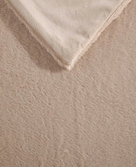 Faux Fur Solid Throw Blanket
