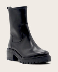 GENTLE SOULS - Bailah Leather Side Zip Lug Boot