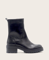 GENTLE SOULS - Bailah Leather Side Zip Lug Boot