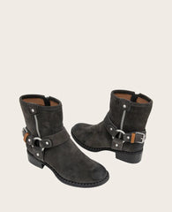 GENTLE SOULS - Barker Suede Moto Boot