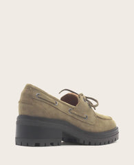 GENTLE SOULS - Brigly Suede Lug Boat Shoe