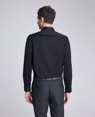 REACTION - Slim-Fit Button-Down Dress Shirt