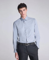 REACTION - Slim-Fit Button-Down Dress Shirt