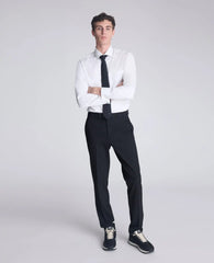 REACTION - Slim-Fit Button-Down Dress Shirt