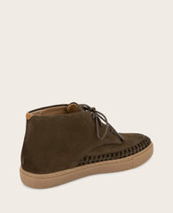 GENTLE SOULS - Cacti Suede Braid Detail Sneaker Bootie