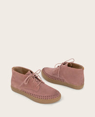 GENTLE SOULS - Cacti Suede Braid Detail Sneaker Bootie