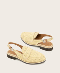GENTLE SOULS - Caleb Raffia Slingback