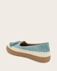 GENTLE SOULS - Citrus Tassel Suede Platform Slip On