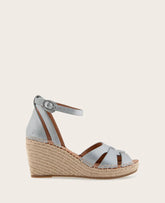 GENTLE SOULS - Coolie Metallic Espadrille Wedge
