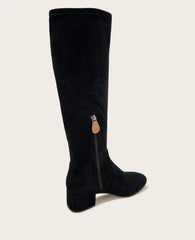 GENTLE SOULS - Ella Suede Stretch Boot with Wide Calf