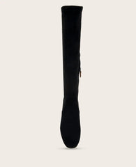 GENTLE SOULS - Ella Suede Stretch Boot with Wide Calf