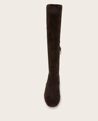 GENTLE SOULS - Ella Suede Stretch Boot with Wide Calf