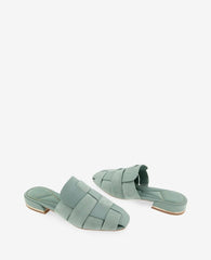 Faina Leather Fisherman Slide Sandal