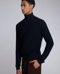 Foldover Turtleneck Sweater