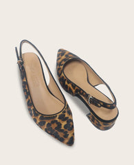 GENTLE SOULS - Georgia Calf Hair Slingback Heel
