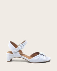 GENTLE SOULS - Sorae Suede Open Toe Heeled Sandal