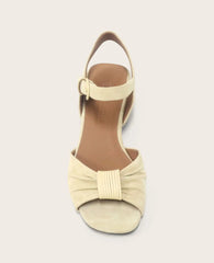 GENTLE SOULS - Sorae Suede Open Toe Heeled Sandal