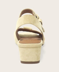 GENTLE SOULS - Sorae Suede Open Toe Heeled Sandal