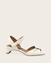 GENTLE SOULS - Sorae Leather Open Toe Heeled Sandal