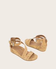 GENTLE SOULS - Gwen Cork Wedge Sandal