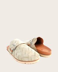 GENTLE SOULS - Bahari Woven Suede Sandal