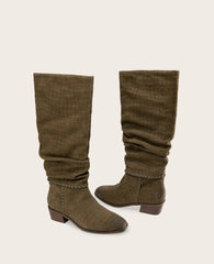 GENTLE SOULS - Fabri Suede Heel Boot