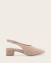GENTLE SOULS - Kellis Stretch Suede Slingback Heel
