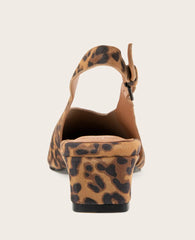 GENTLE SOULS - Kellis Stretch Suede Slingback Heel