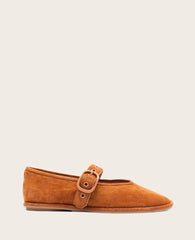 GENTLE SOULS - Lunar Suede Mary Jane Flat