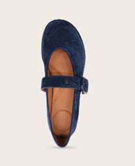 GENTLE SOULS - Lunar Suede Mary Jane Flat