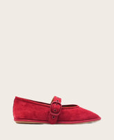 GENTLE SOULS - Lunar Suede Mary Jane Flat