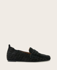 GENTLE SOULS - Sophie Suede Embossed Loafer