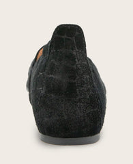 GENTLE SOULS - Sophie Suede Embossed Loafer