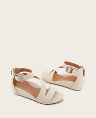 GENTLE SOULS - Gwen Nubuck Leather Wedge Sandal