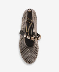 Jazzy Stone Embellished Ballet Flat